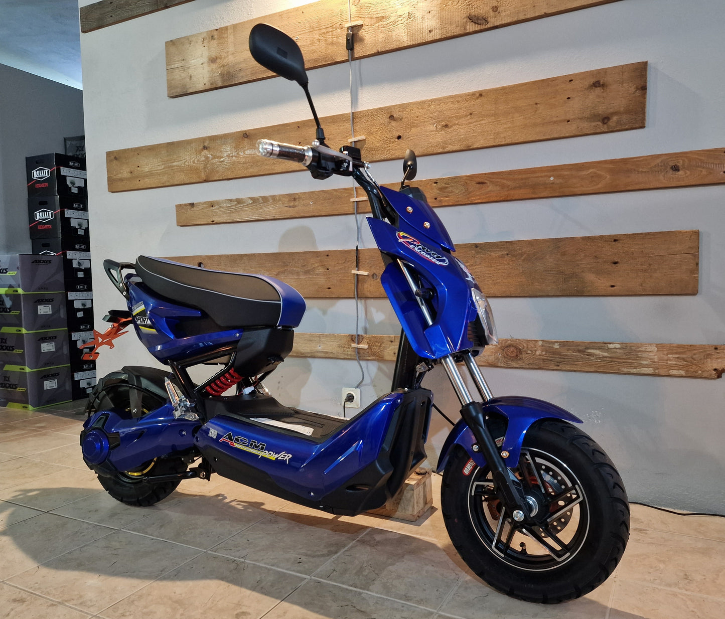 ACM Power ES049 Blue Scooter Elétrica