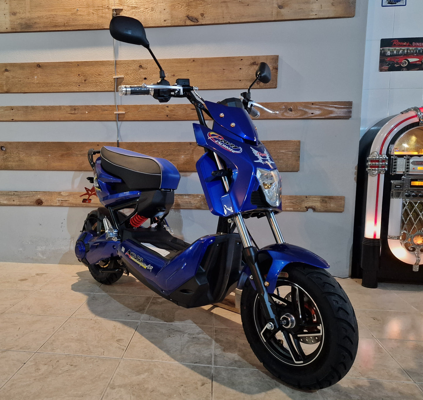 ACM Power ES049 Blue Scooter Elétrica
