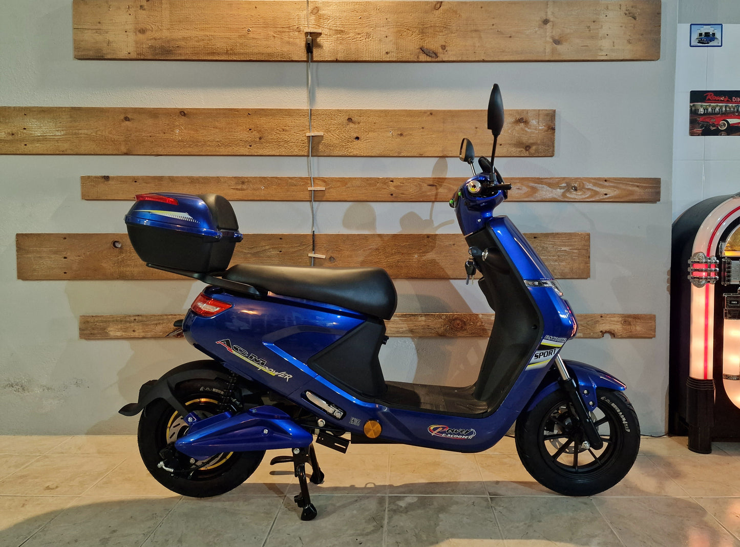 ACM Power ES055 Blue Scooter Elétrica