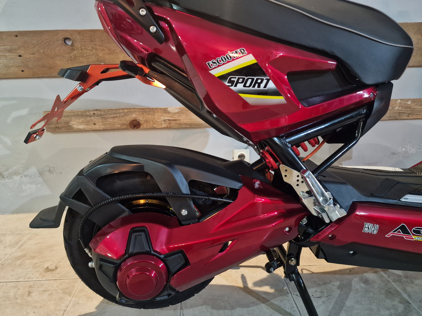 ACM Power ES049 Red Scooter Elétrica