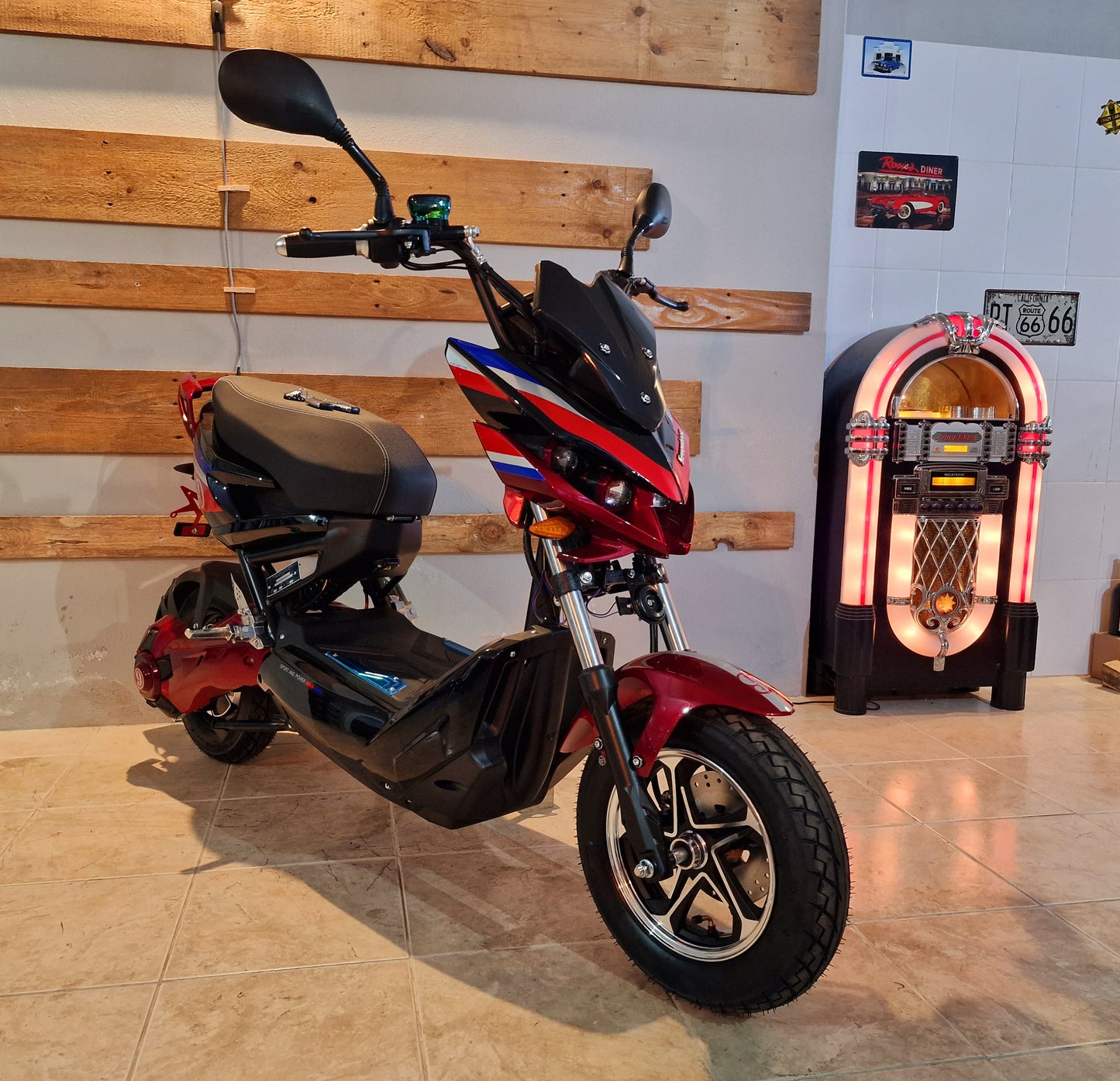 Scooter Elétrica Seventeen Sport Red