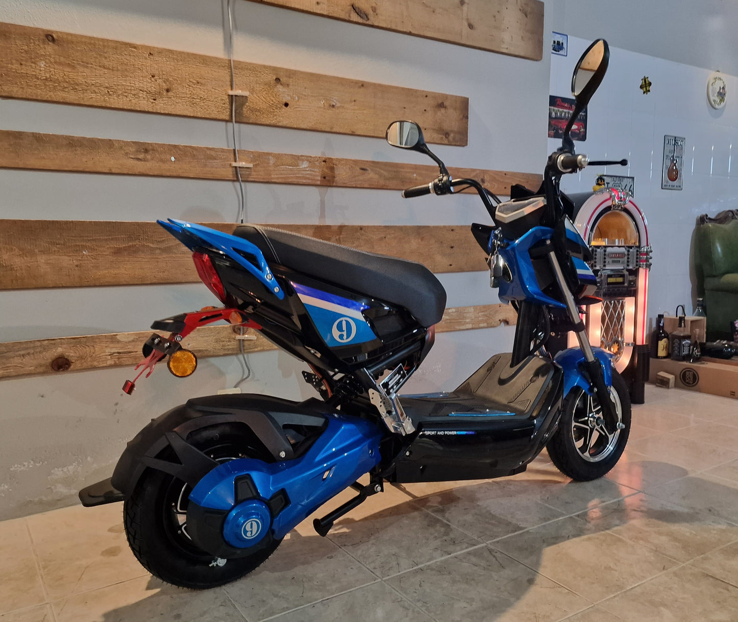Scooter Elétrica Seventeen Sport Blue