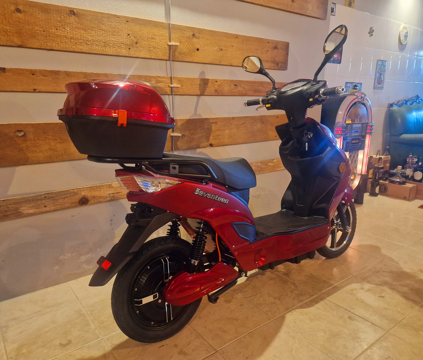Scooter Elétrica Seventeen Red