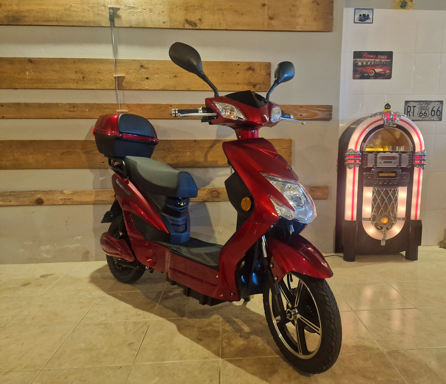 Scooter Elétrica Seventeen Red