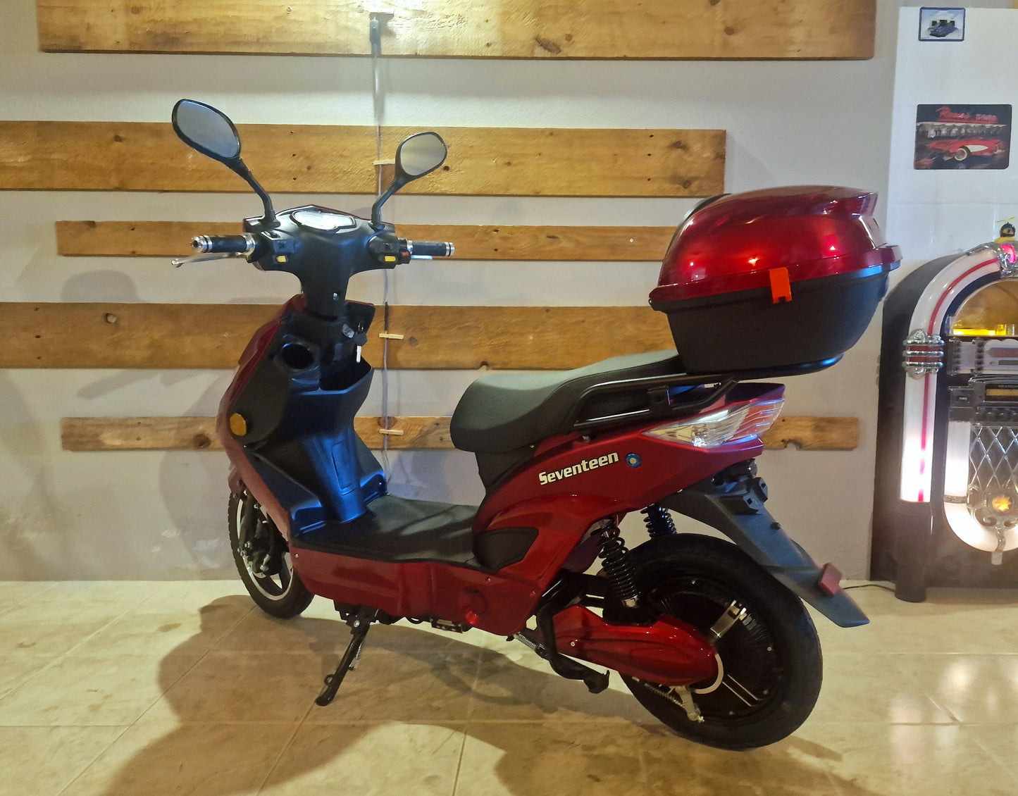 Scooter Elétrica Seventeen Red