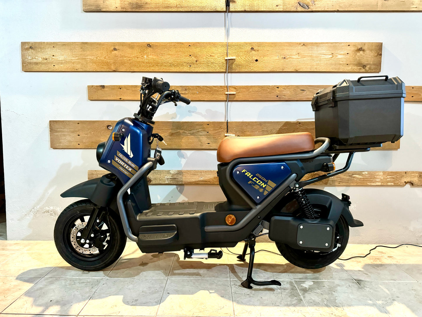 Scooter Elétrica Vortex 72V Falcon Azul