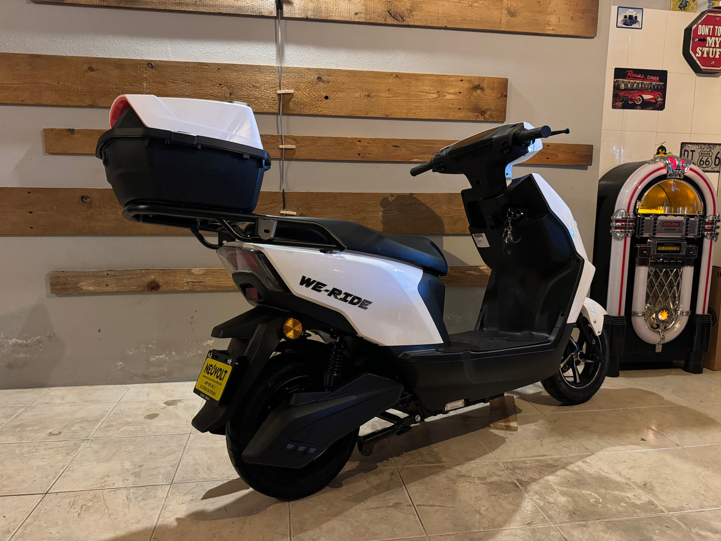 Scooter Elétrica NeoVolt We-Ride Branco