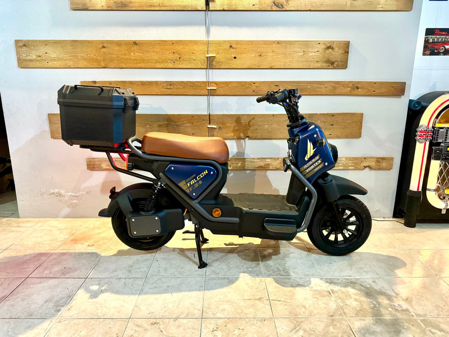 Scooter Elétrica Vortex 72V Falcon Azul
