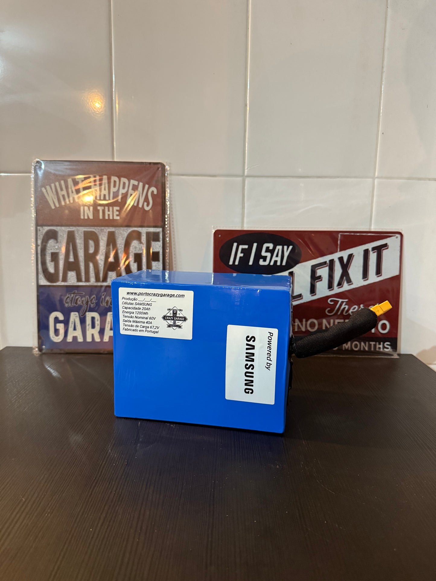 Bateria Lítio 60V 20/25/30 AH C/Carregador
