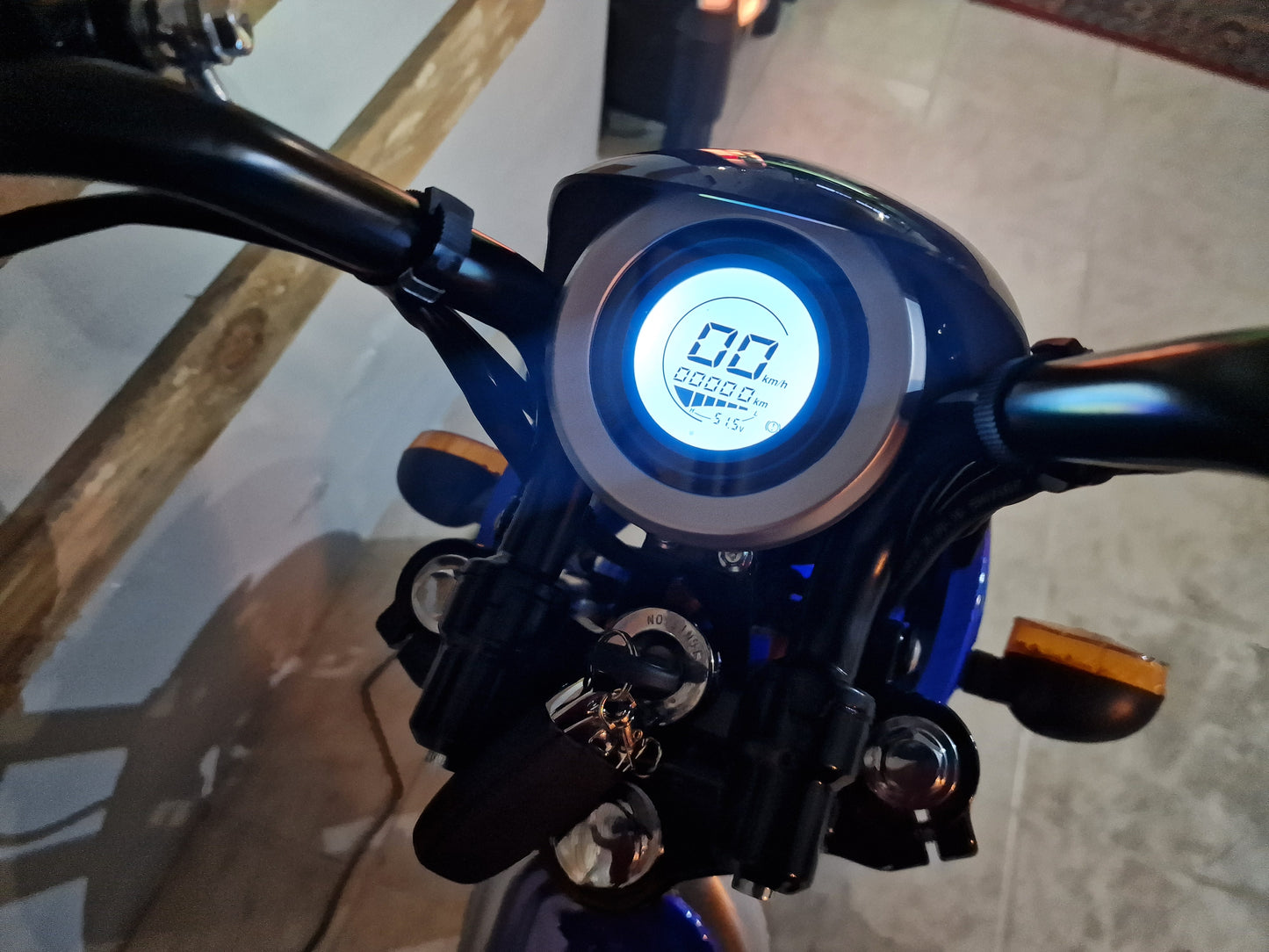 Vortex Elétrica X-One Lítio Azul