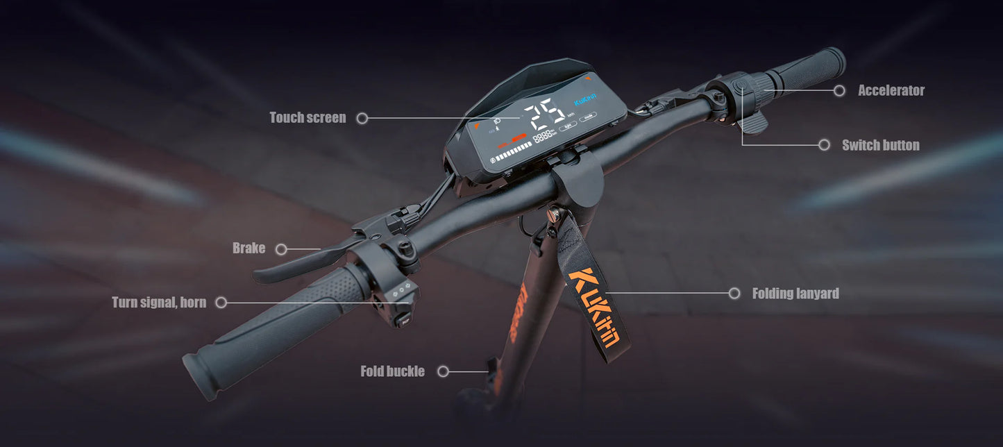 Trotinete Elétrica Kukirin G2-2026