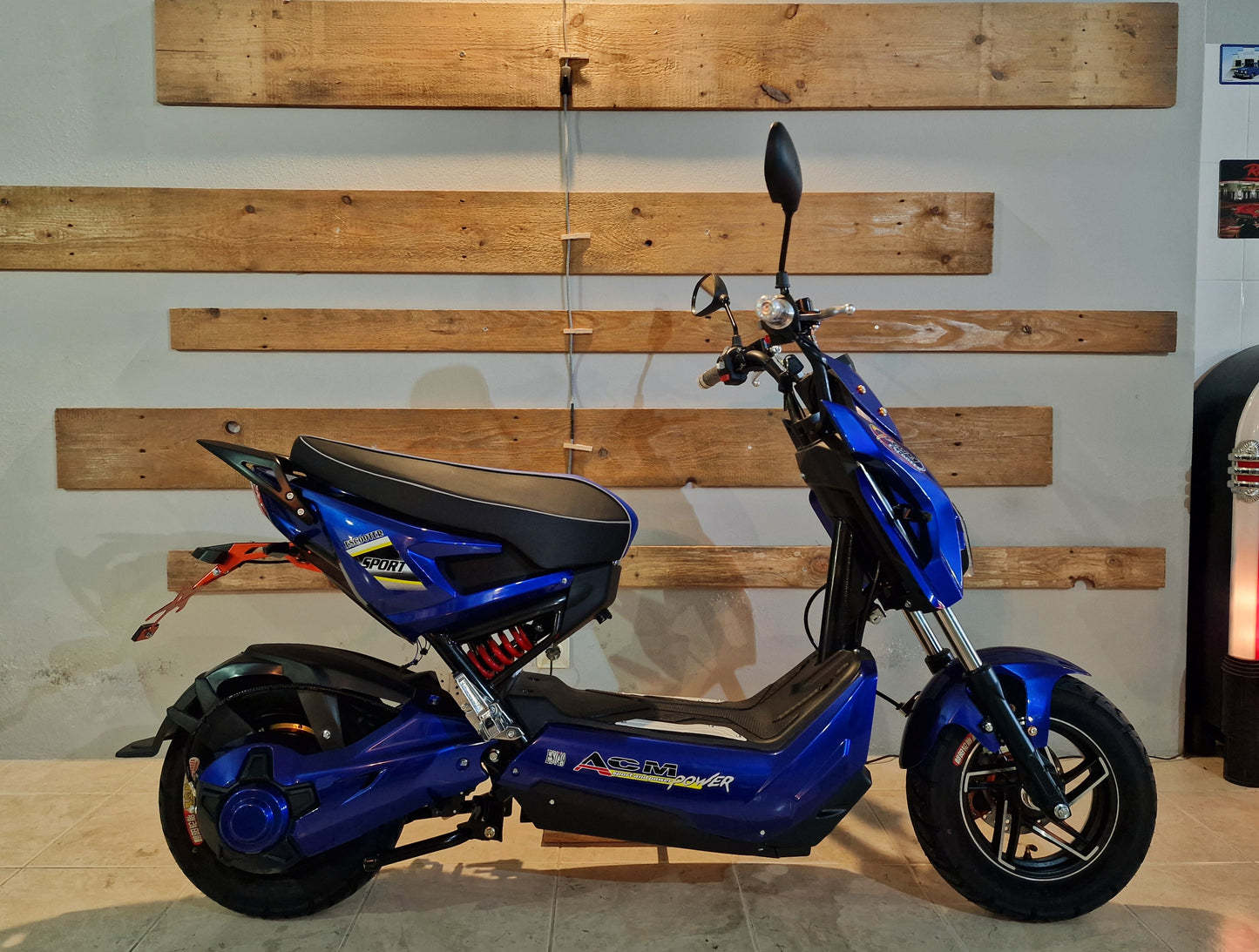 ACM Power ES049 Blue Scooter Elétrica