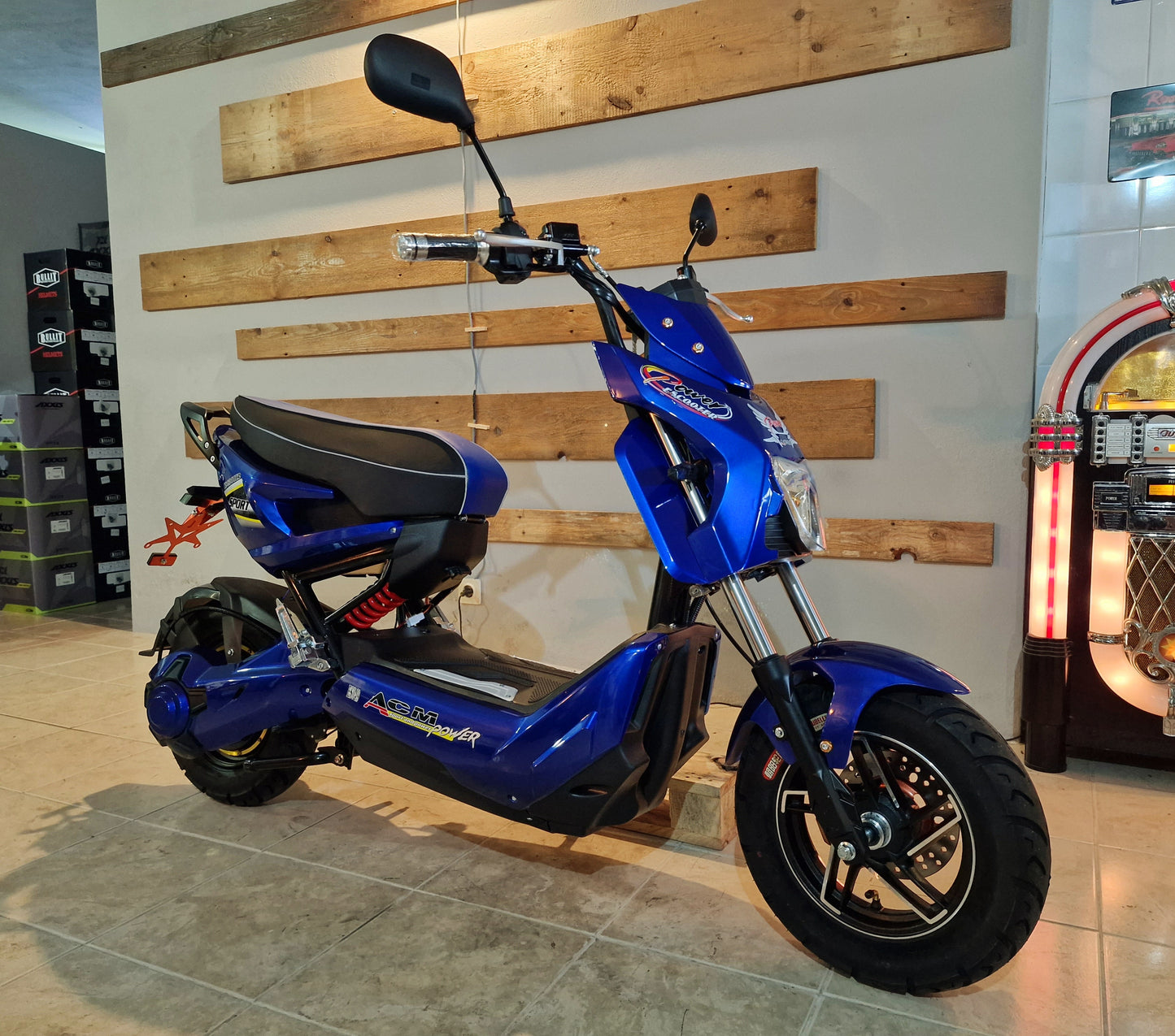 ACM Power ES049 Blue Scooter Elétrica
