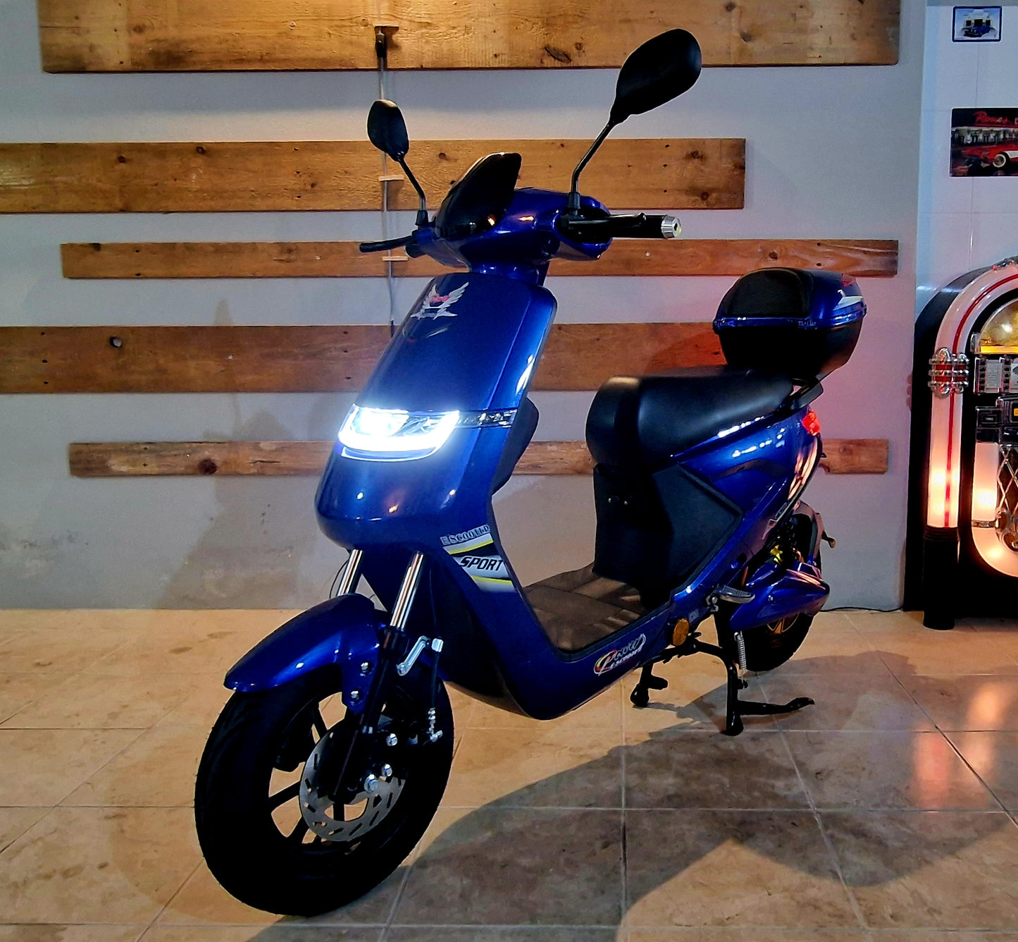 ACM Power ES055 Blue Scooter Elétrica