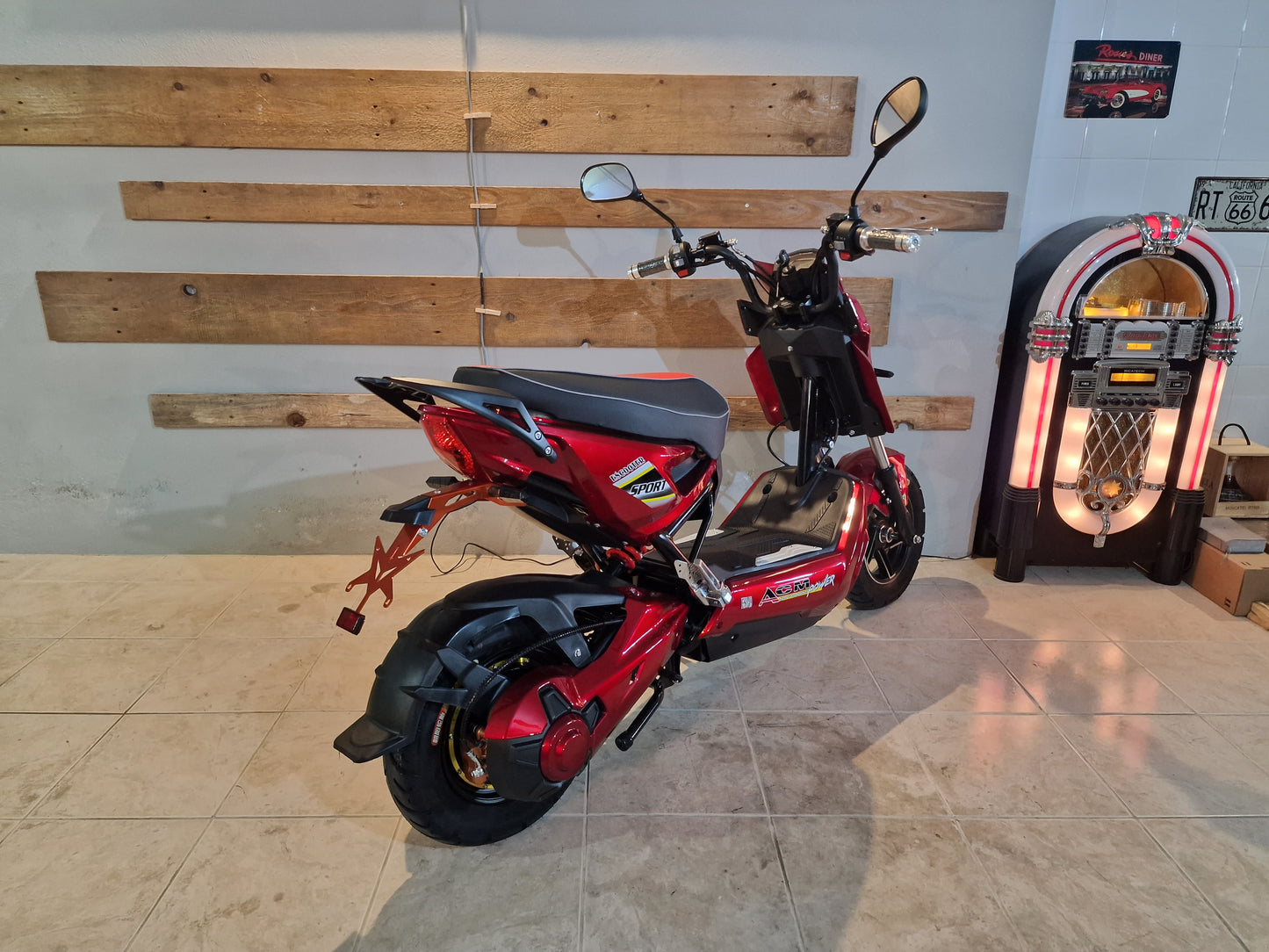 ACM Power ES049 Red Scooter Elétrica