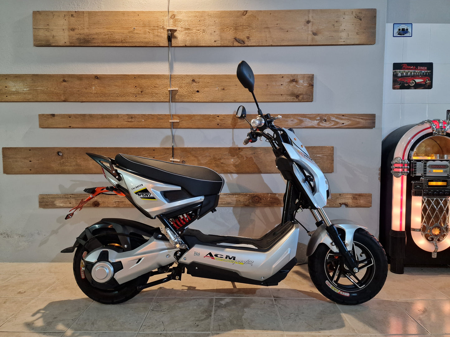 ACM Power ES049 Grey Scooter Elétrica