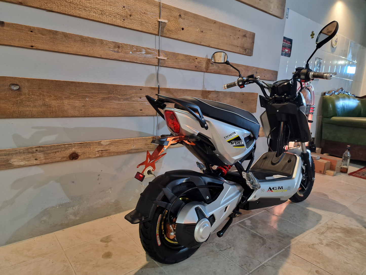 ACM Power ES049 Grey Scooter Elétrica