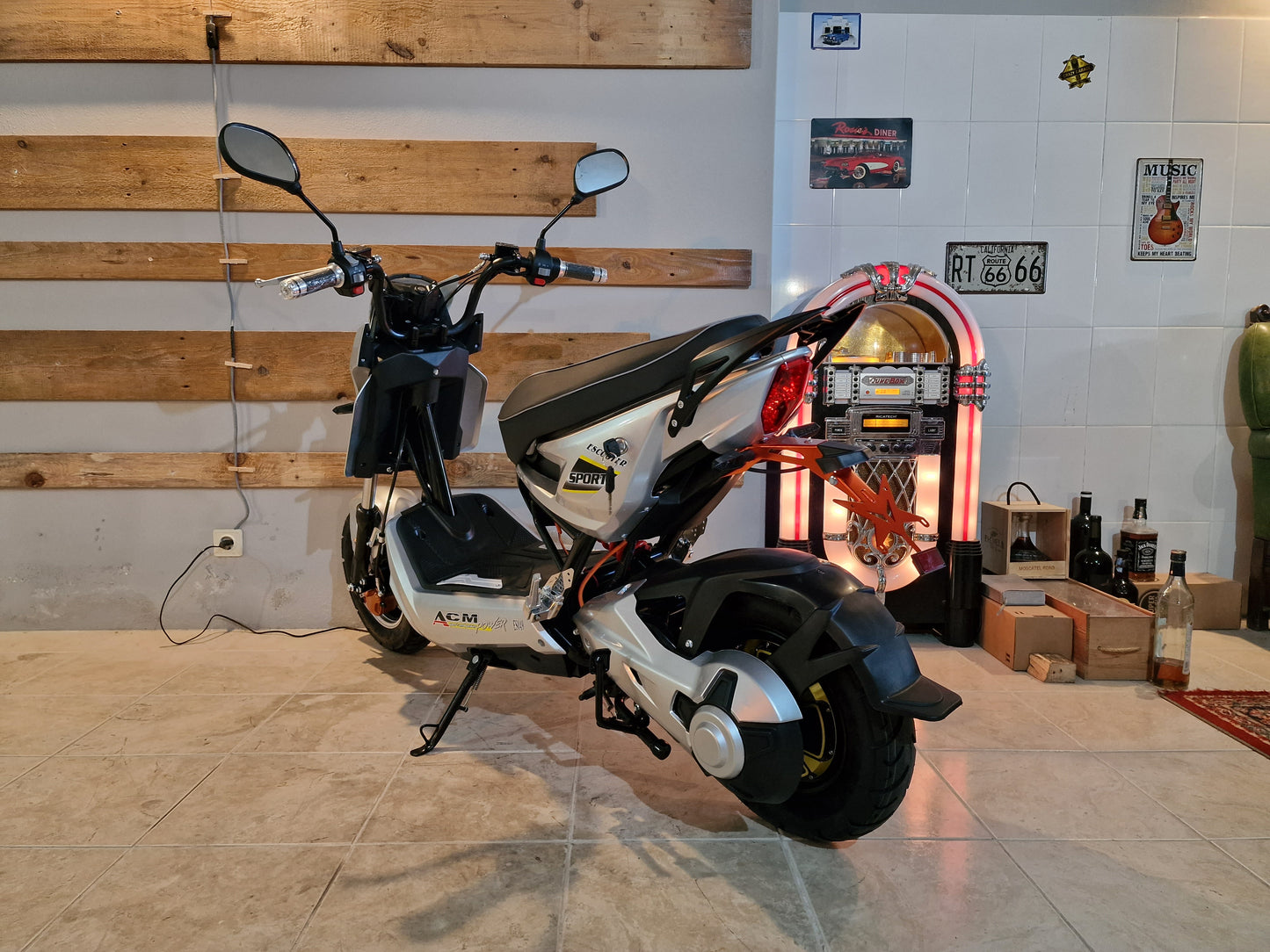 ACM Power ES049 Grey Scooter Elétrica