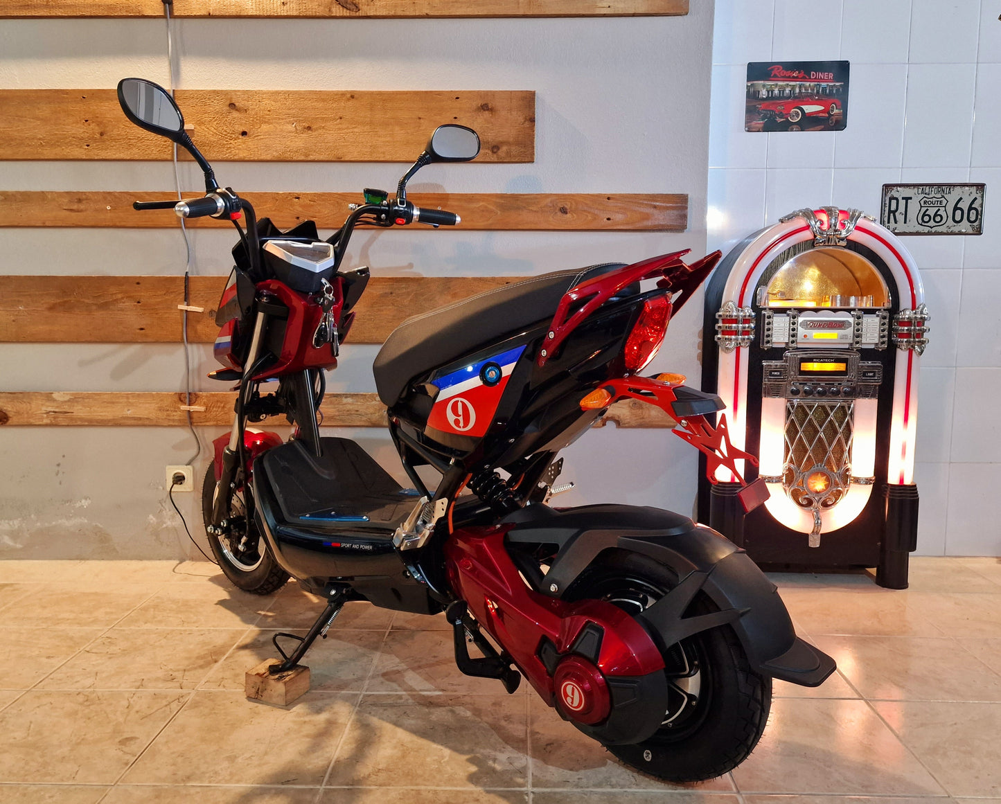 Scooter Elétrica Seventeen Sport Red