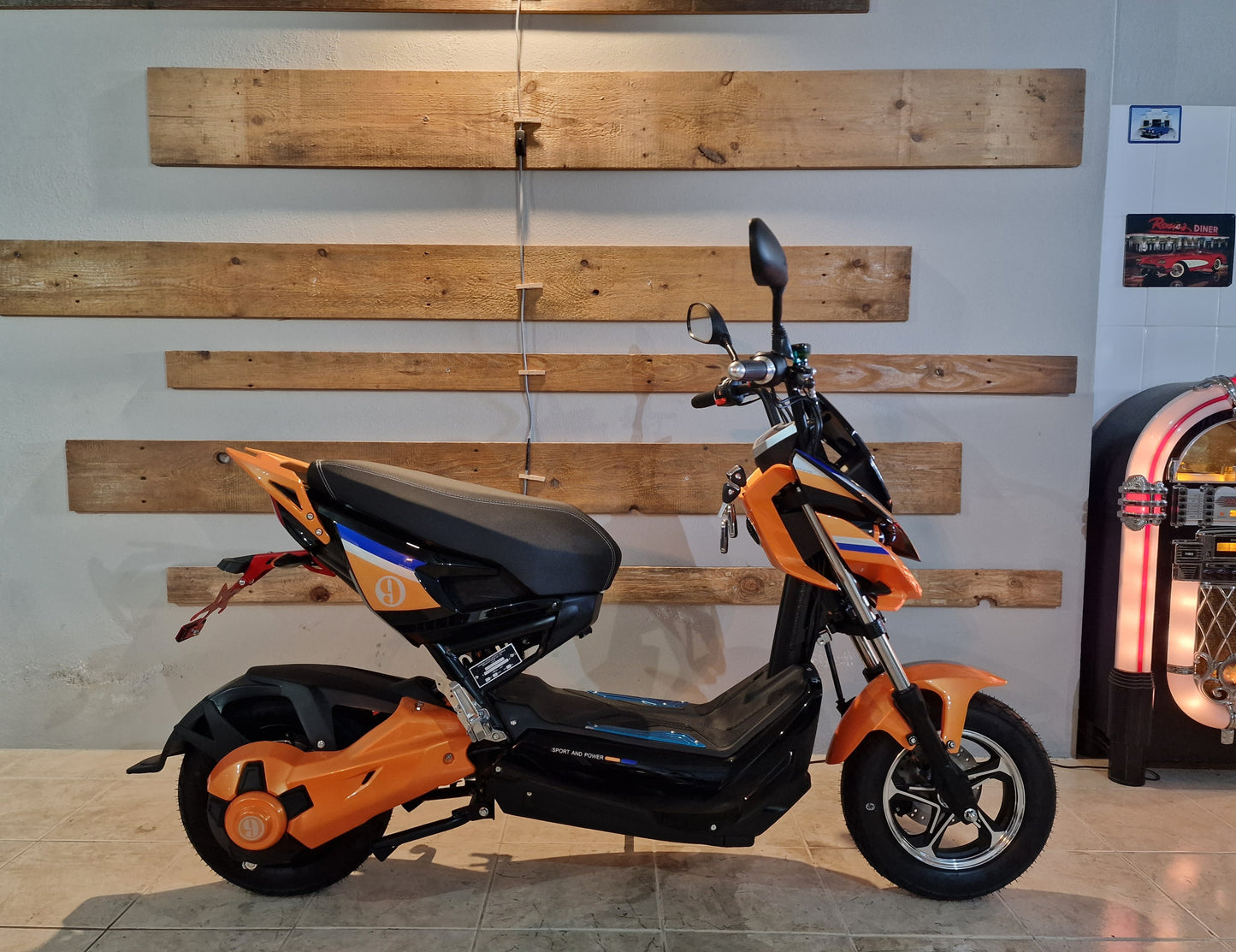 Scooter Elétrica Seventeen Sport Orange