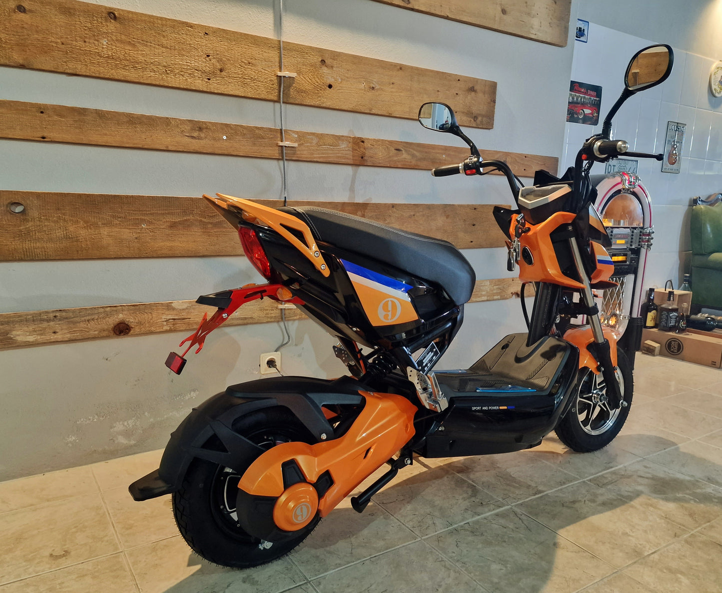 Scooter Elétrica Seventeen Sport Orange