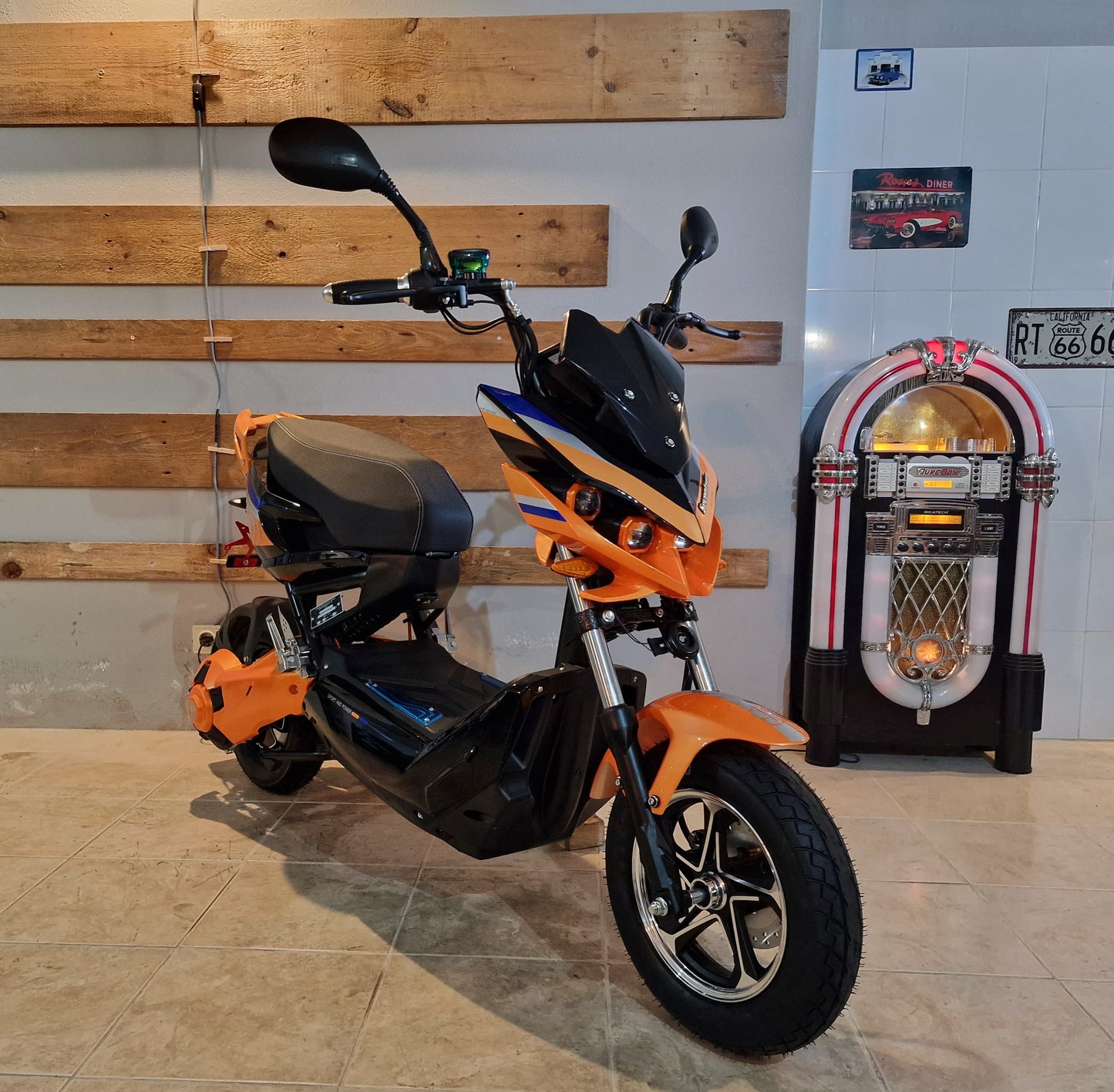 Scooter Elétrica Seventeen Sport Orange