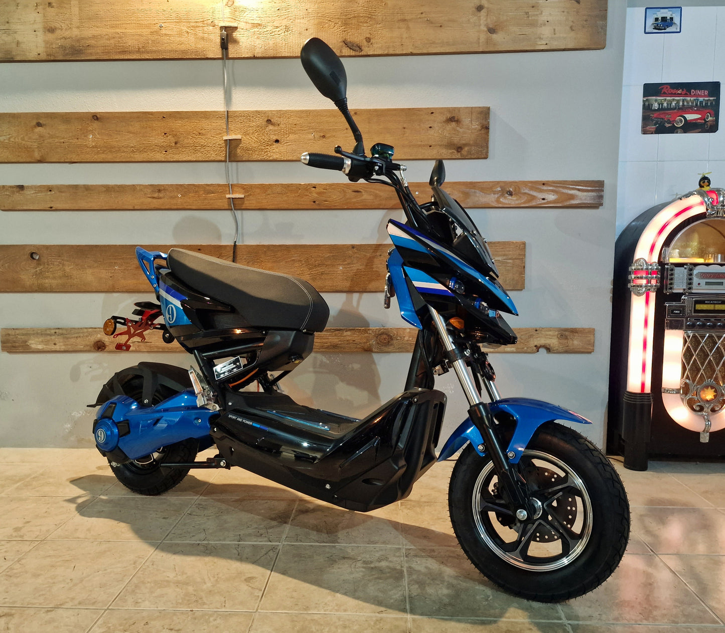Scooter Elétrica Seventeen Sport Blue