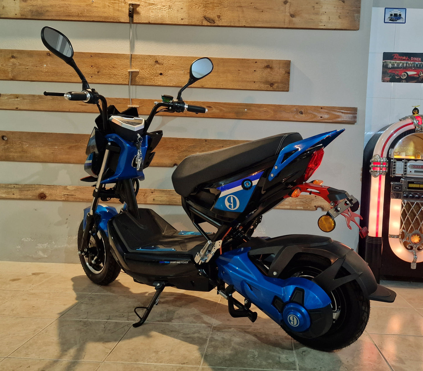 Scooter Elétrica Seventeen Sport Blue