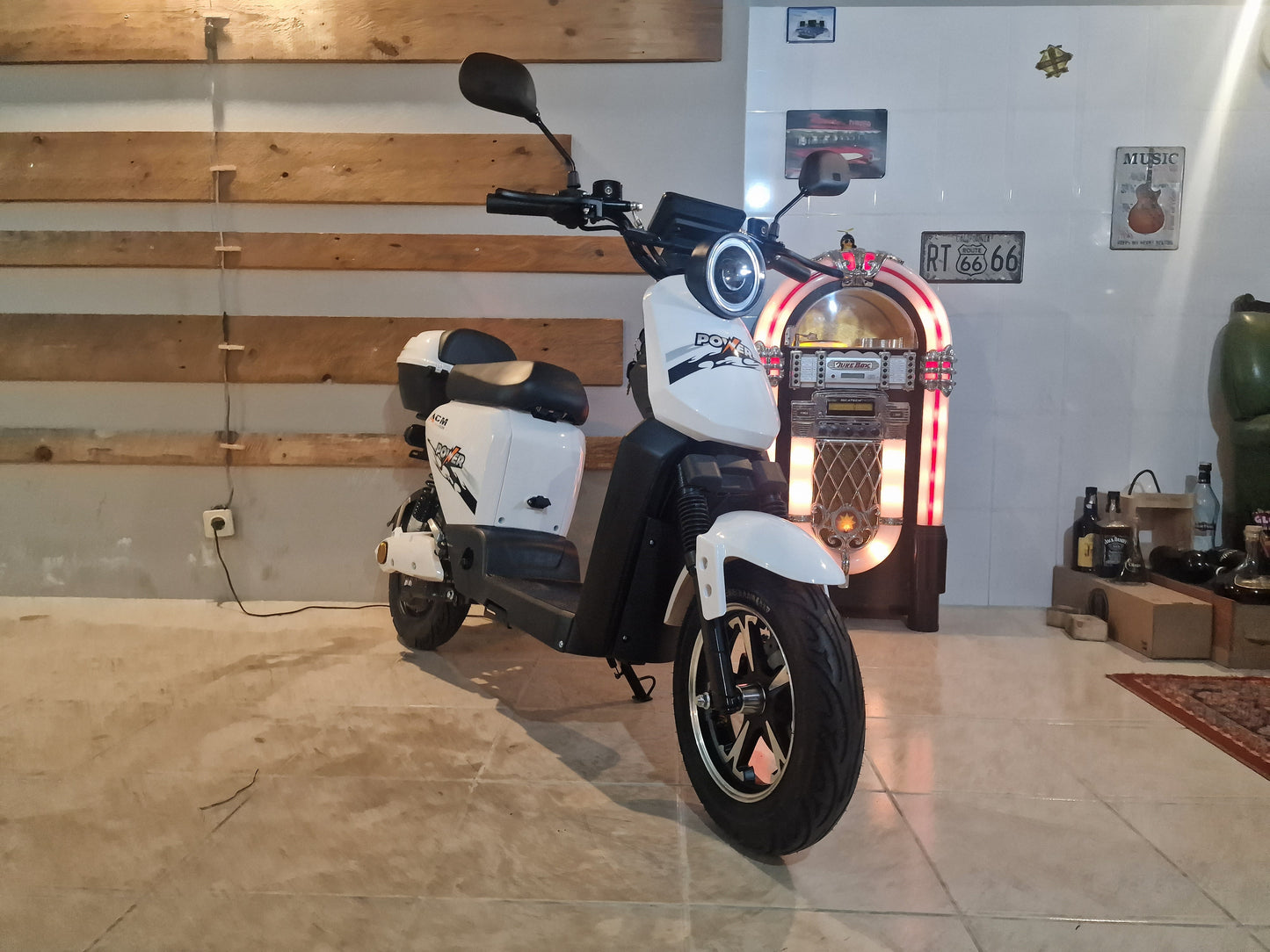 ACM Power ES056 Lítio 24,5 ah White Scooter Elétrica