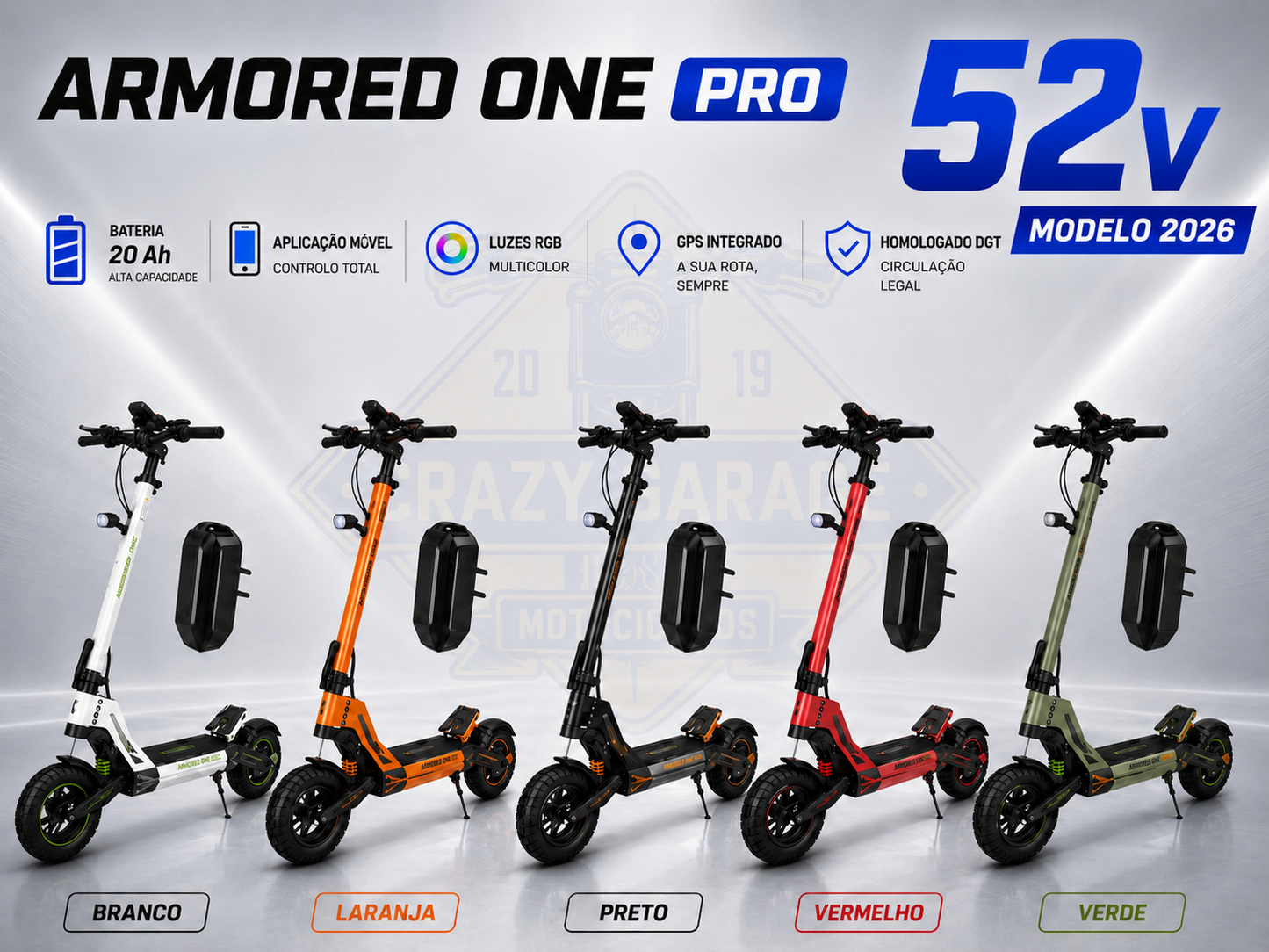 Ecoxtrem M41 Armored One Pro 52V 20AH