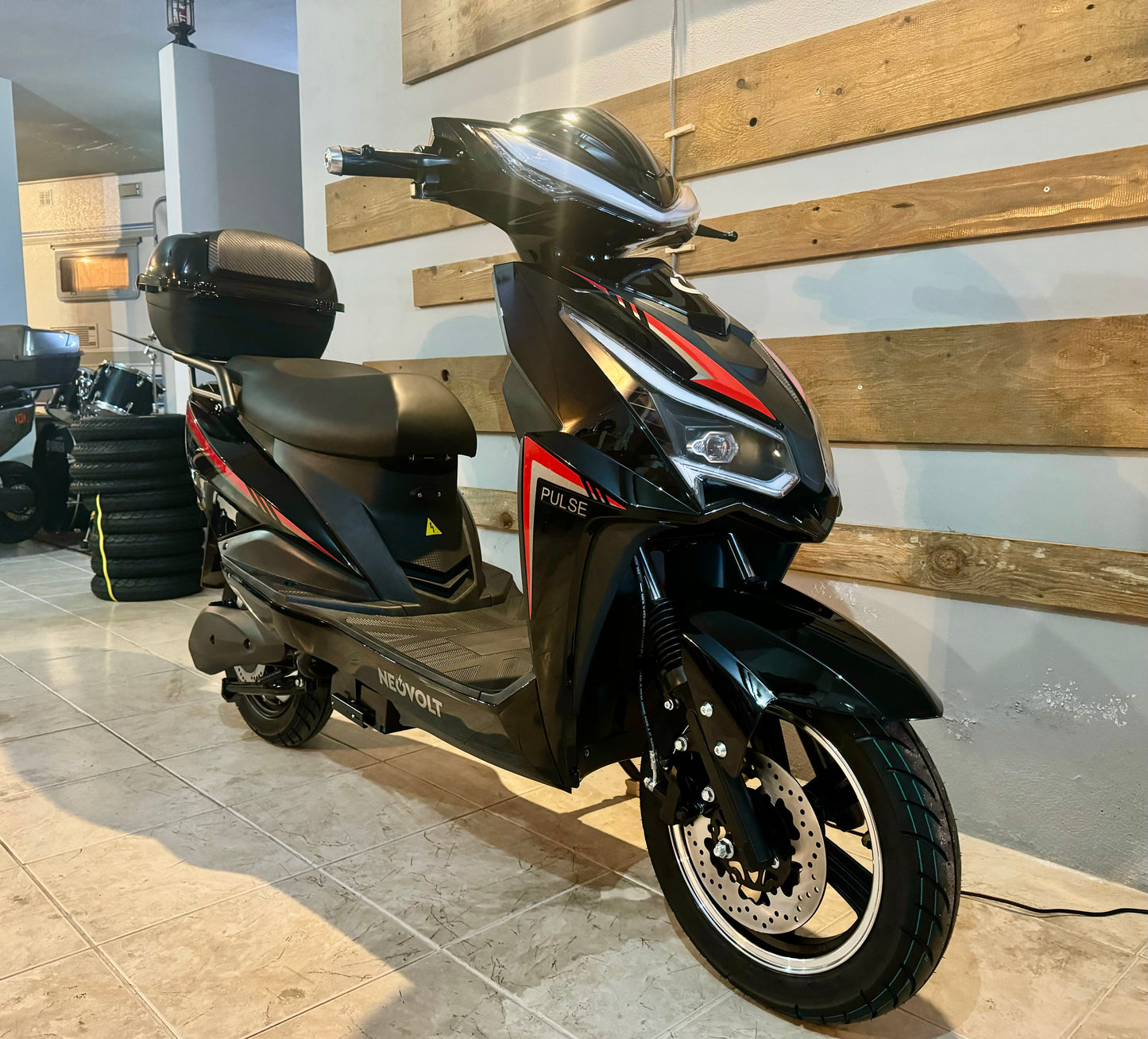 Scooter Elétrica NeoVolt Pulse  Black