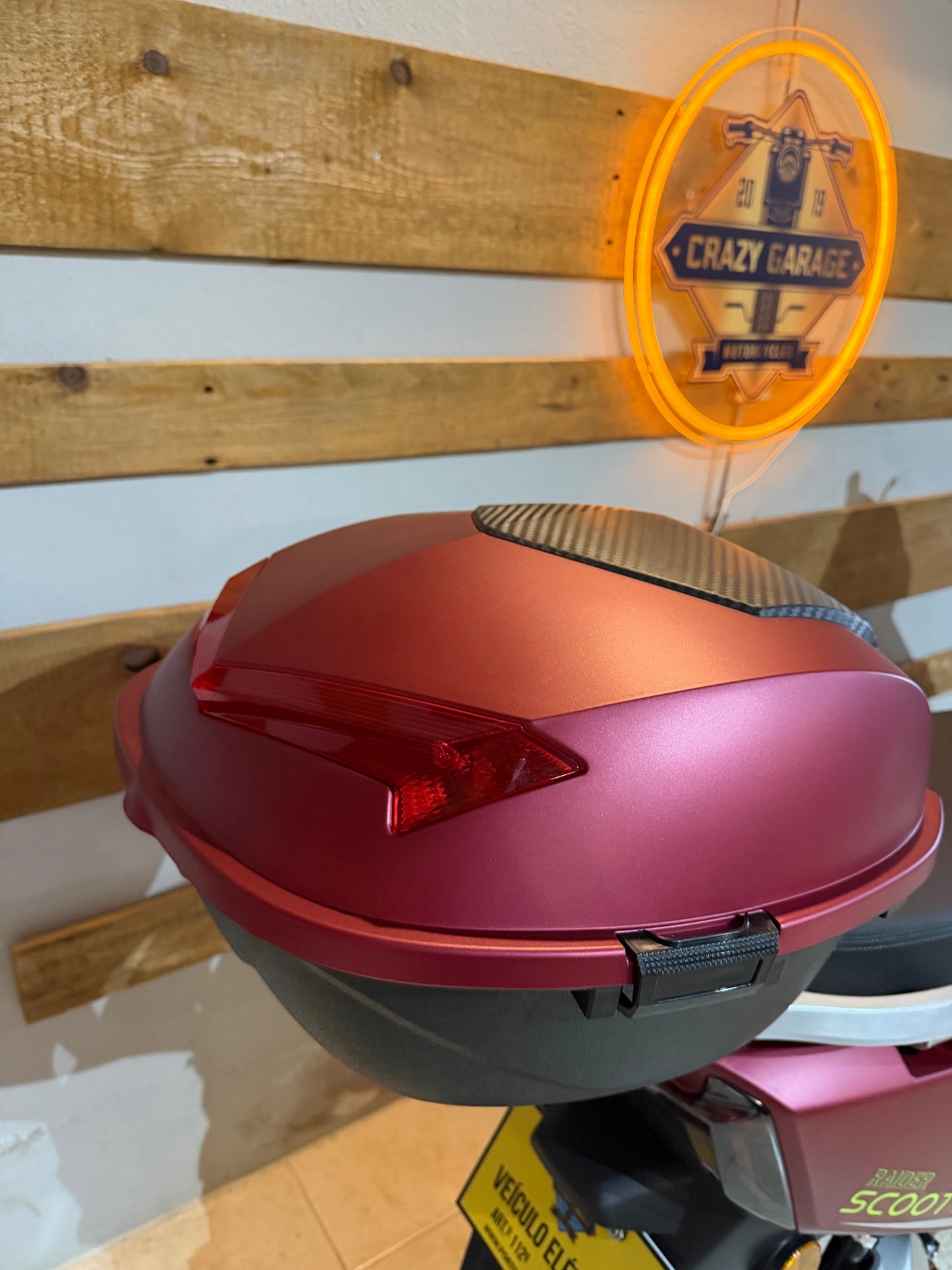 Scooter Elétrica sem carta Raider Scooty 72V
