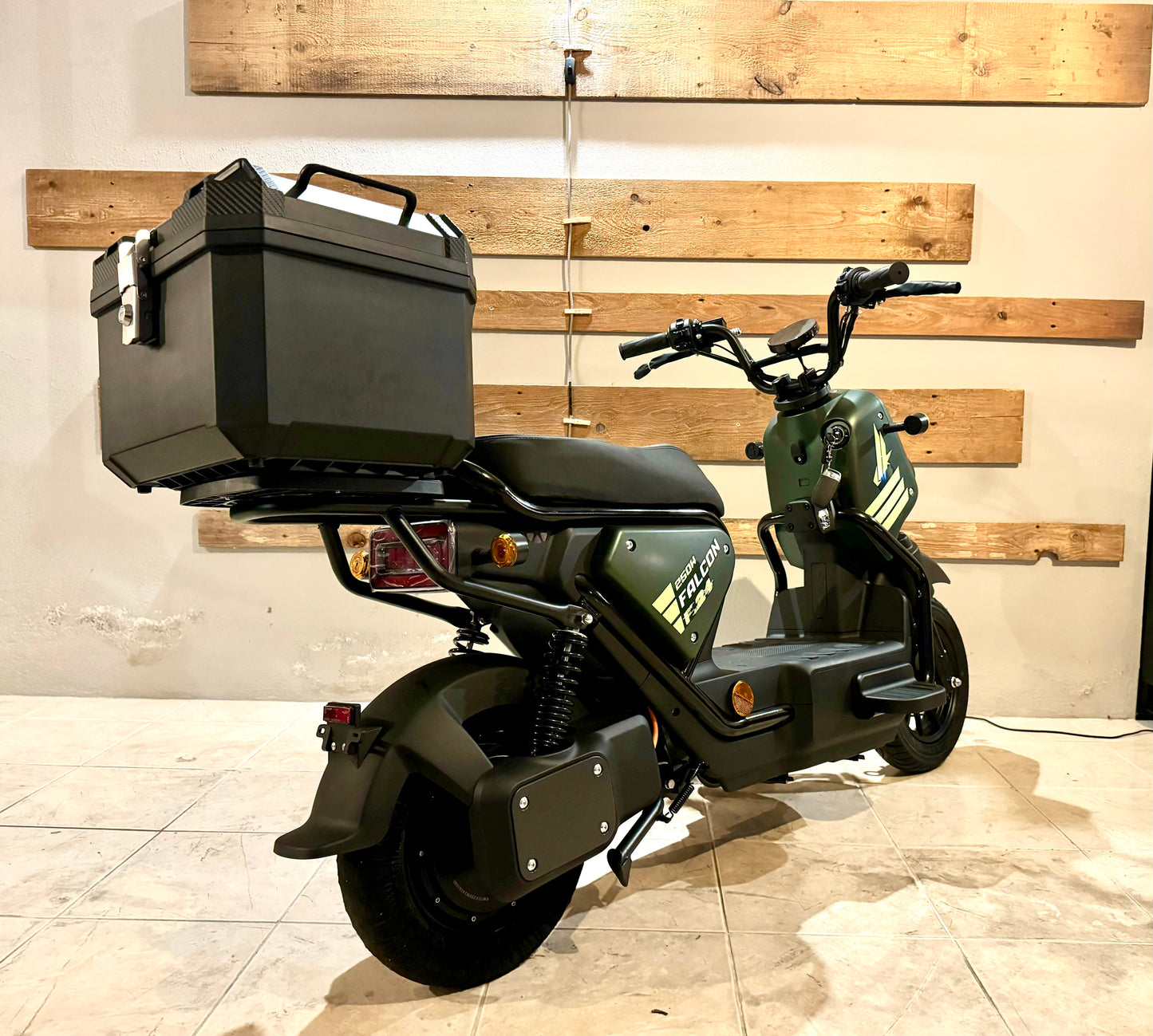 Scooter Elétrica Vortex 72V Falcon Verde
