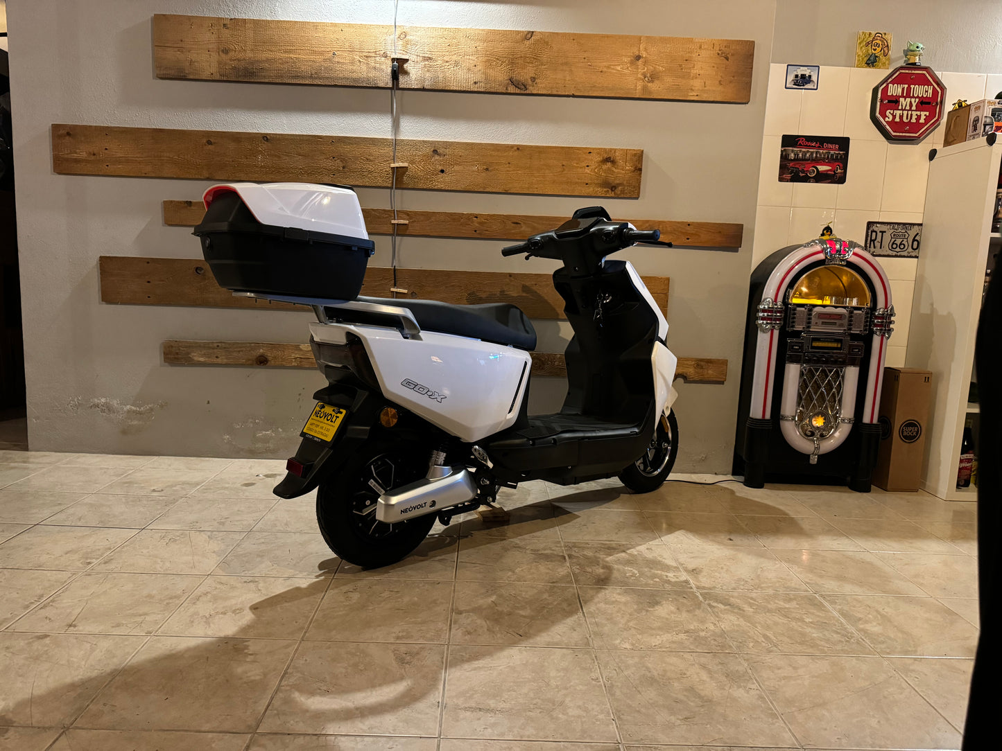 Scooter Elétrica NeoVolt Go-X Branco