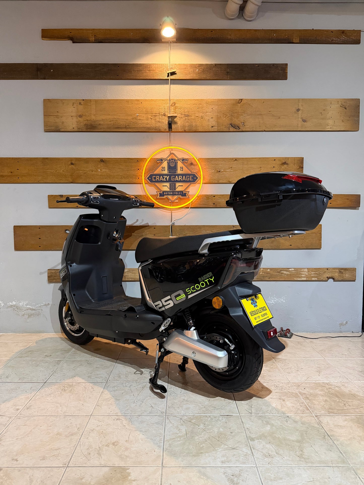 Scooter Elétrica sem carta Raider Scooty 72V