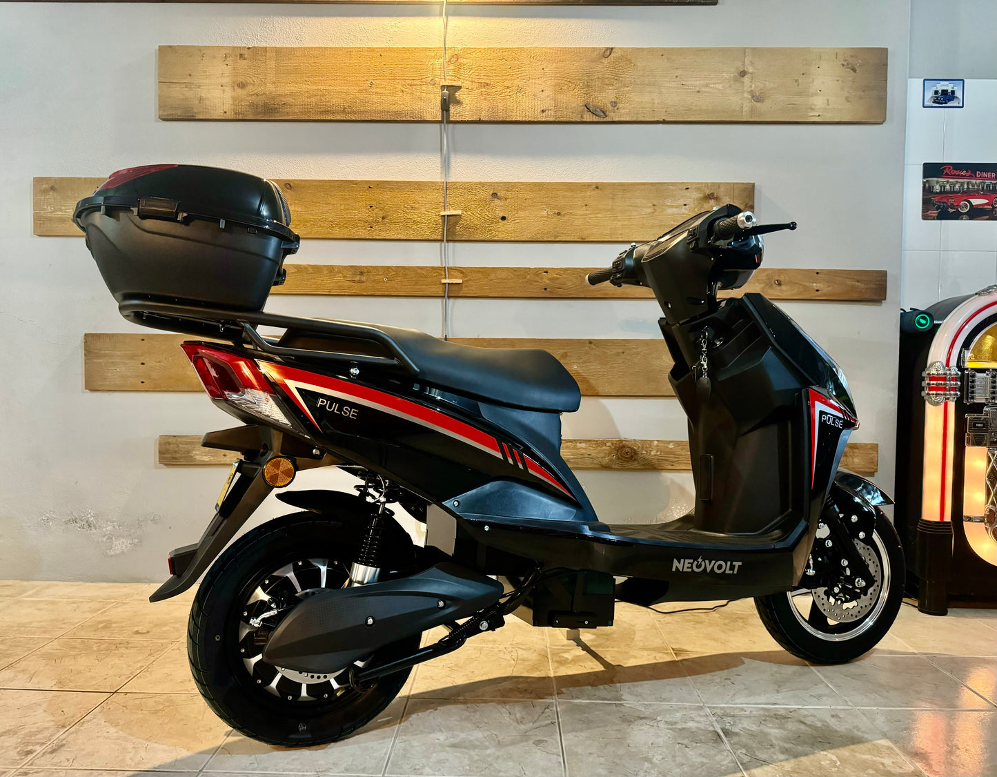 Scooter Elétrica NeoVolt Pulse  Black