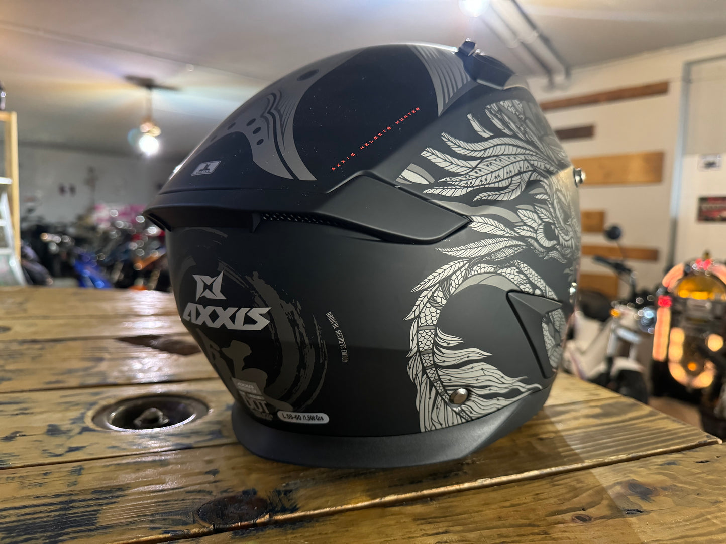 AXXIS Hunter Dragon Grey