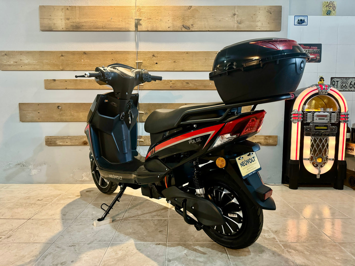 Scooter Elétrica NeoVolt Pulse  Black