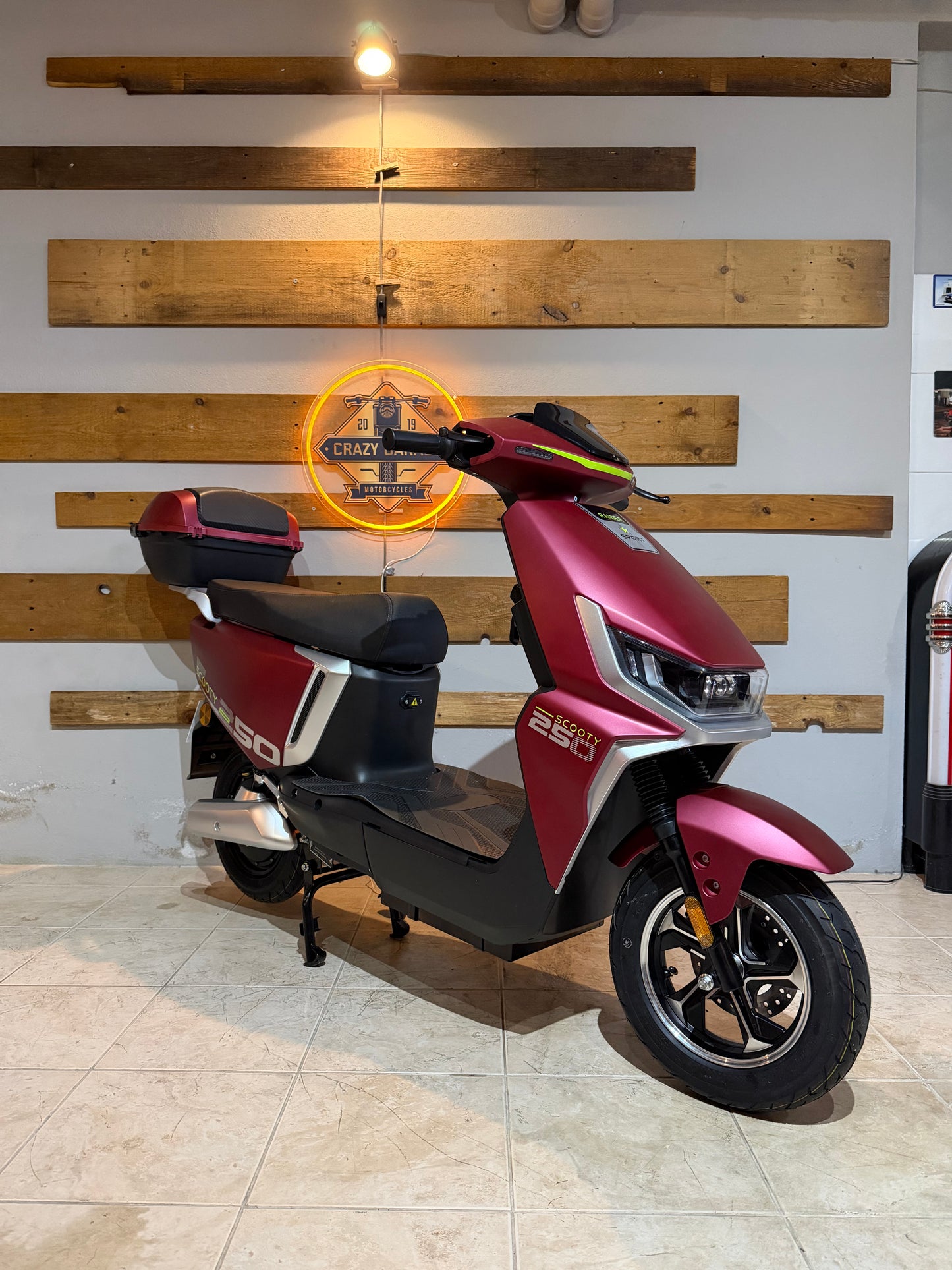 Scooter Elétrica sem carta Raider Scooty 72V