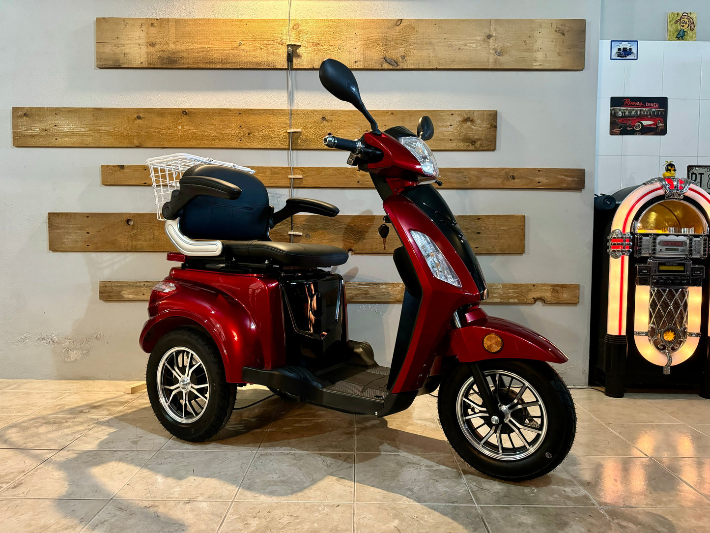 Scooter de Mobilidade Seventeen Red