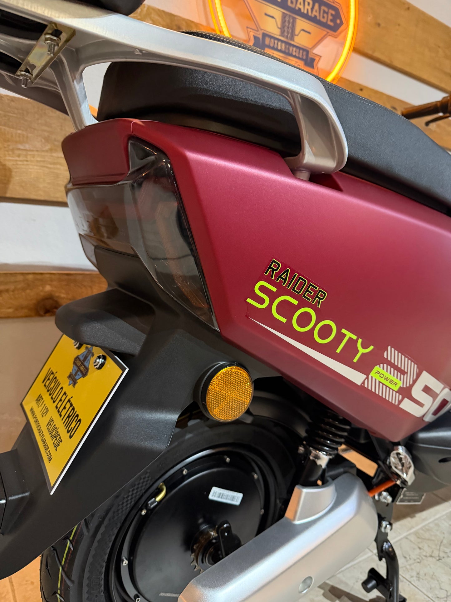 Scooter Elétrica sem carta Raider Scooty 72V