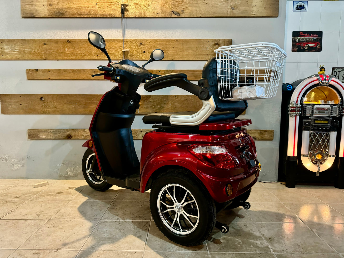 Scooter de Mobilidade Seventeen Red