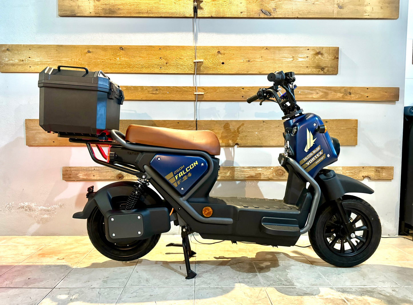 Scooter Elétrica Vortex 72V Falcon Azul
