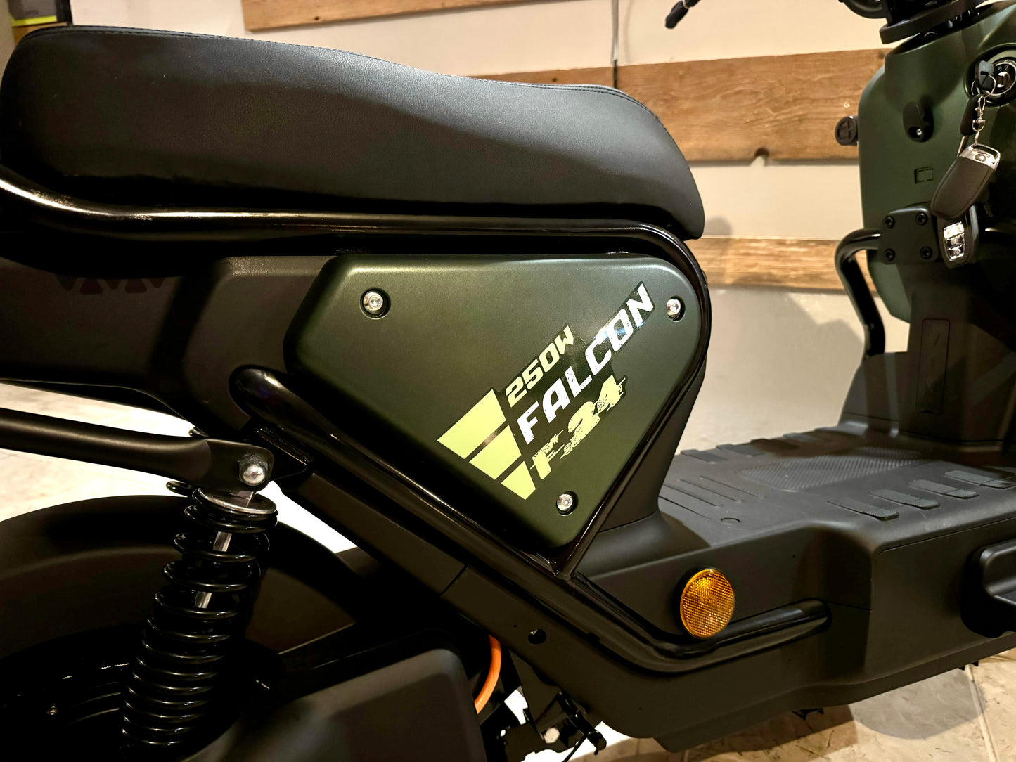Scooter Elétrica Vortex 72V Falcon Verde
