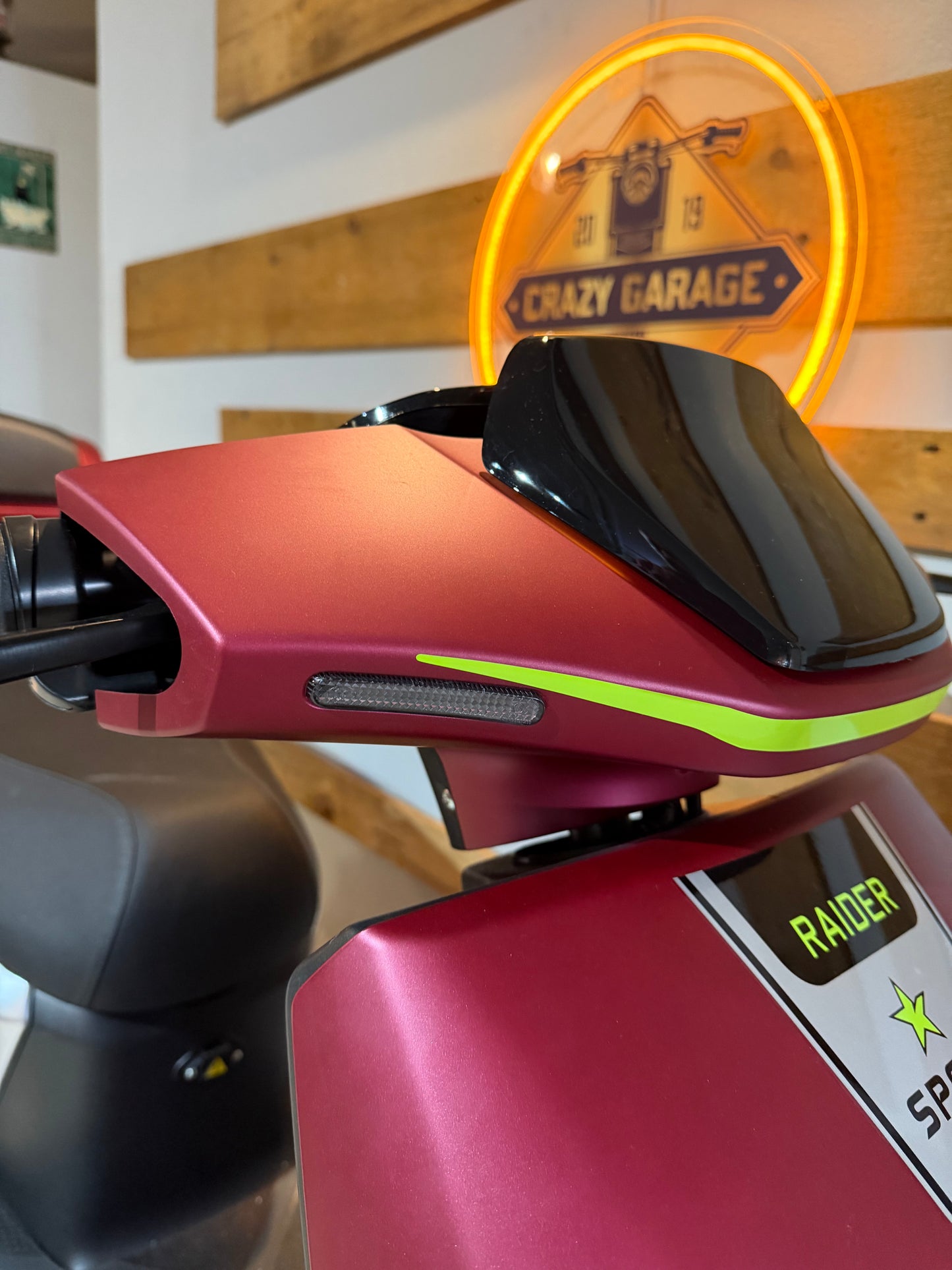 Scooter Elétrica sem carta Raider Scooty 72V