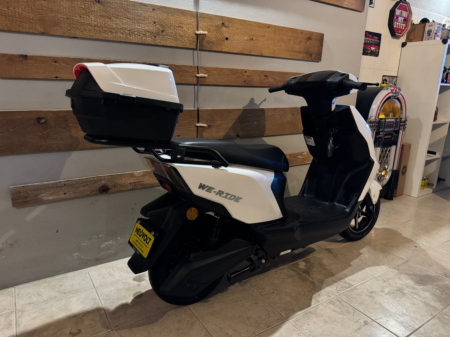 Scooter Elétrica NeoVolt We-Ride Branco
