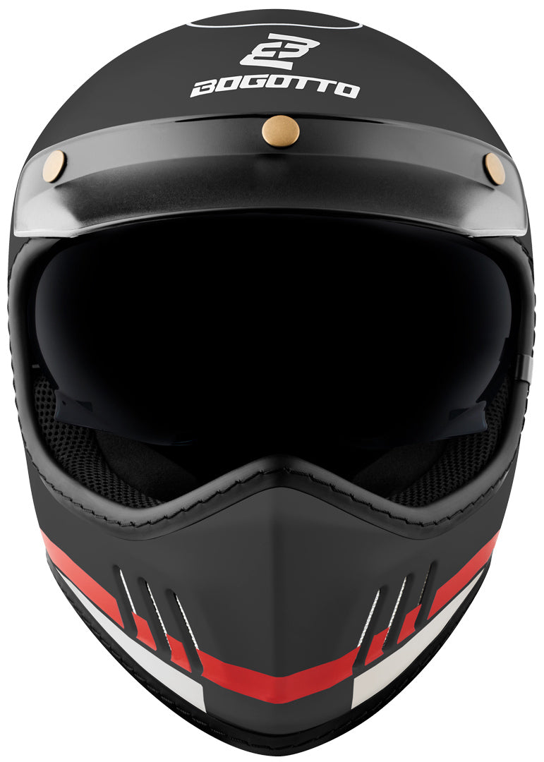Bogotto FF980 EX-R Capacete Caferacer Cross