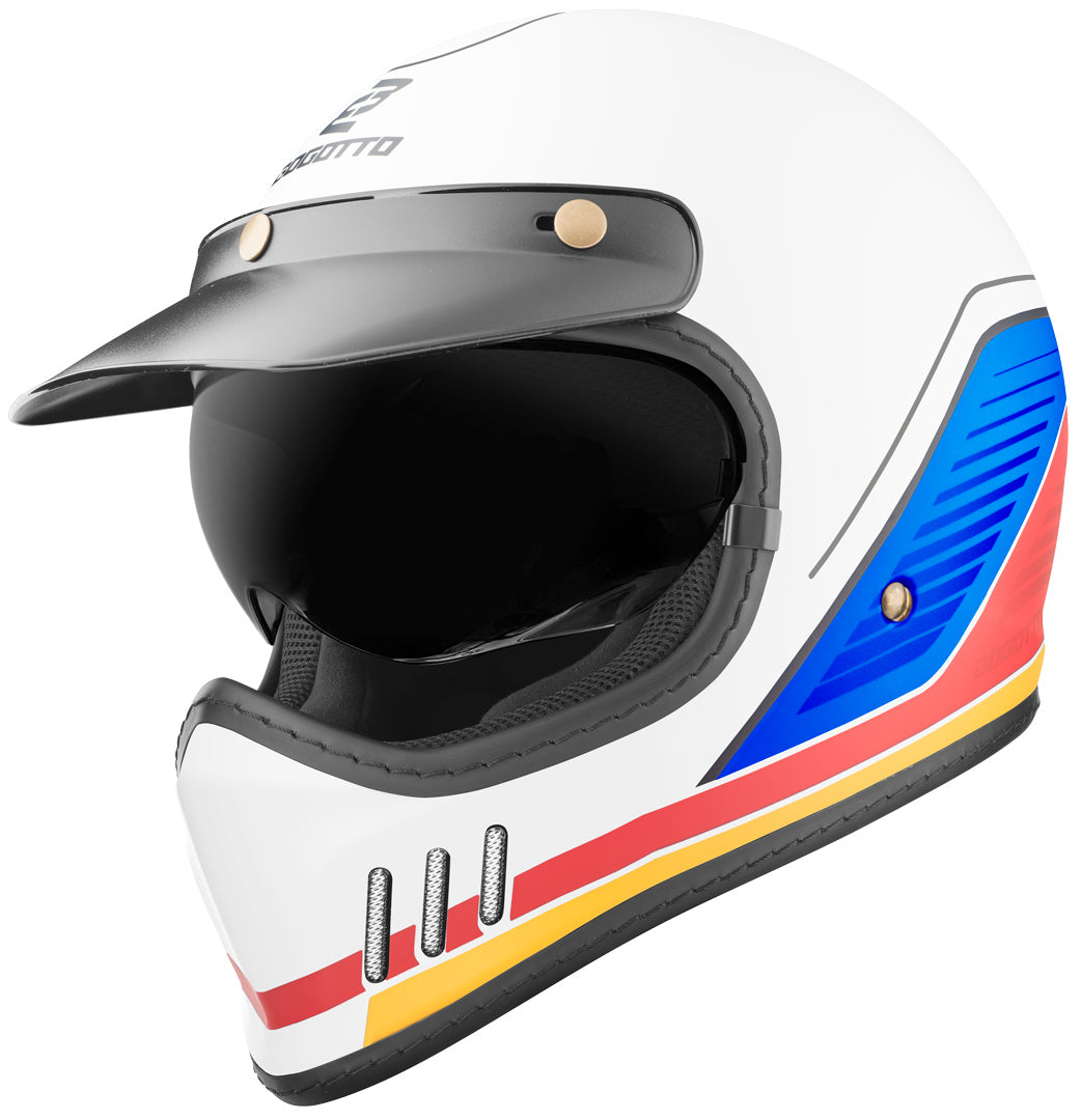 Bogotto FF980 EX-R Capacete Caferacer Cross