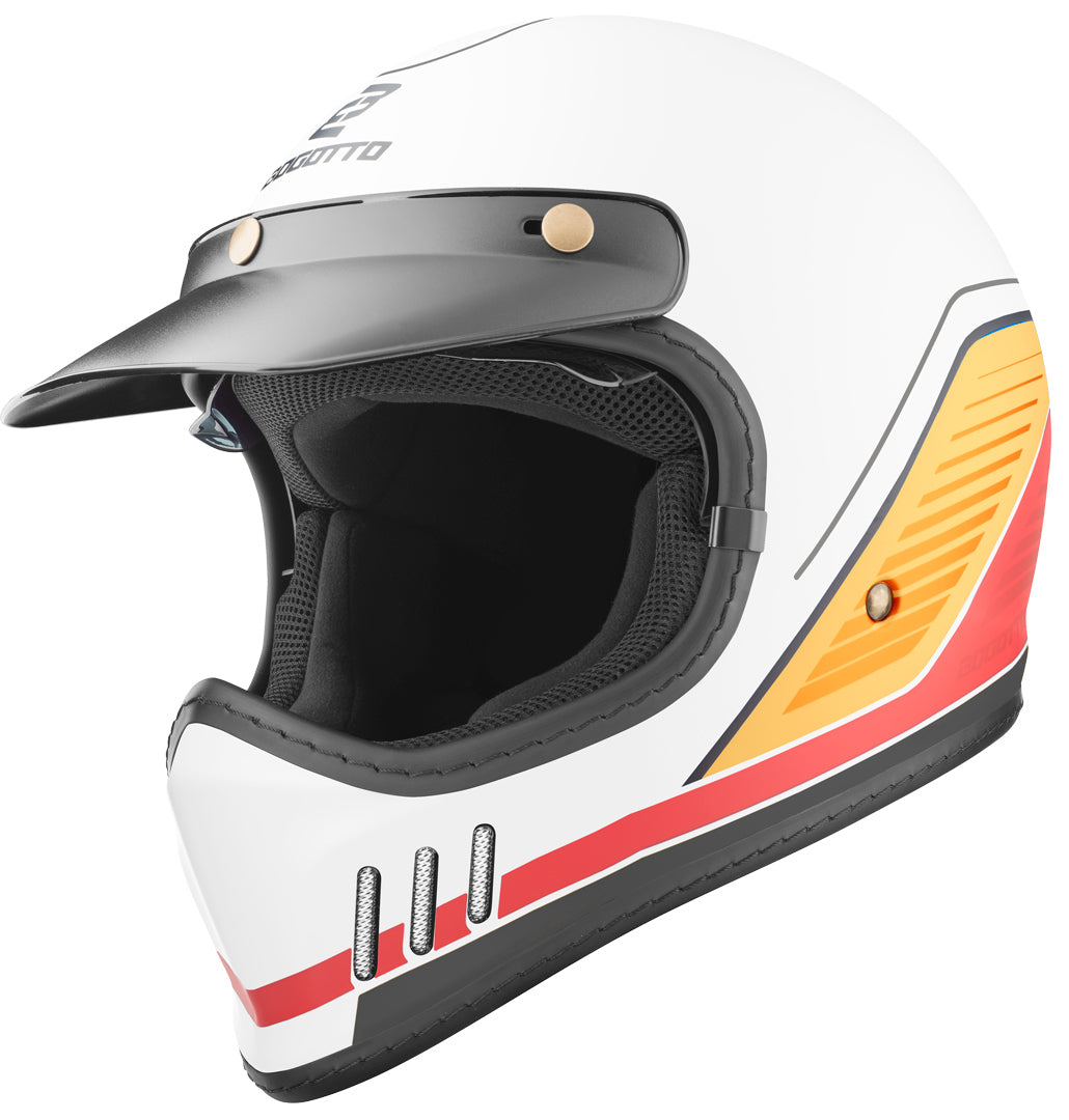 Bogotto FF980 EX-R Capacete Caferacer Cross