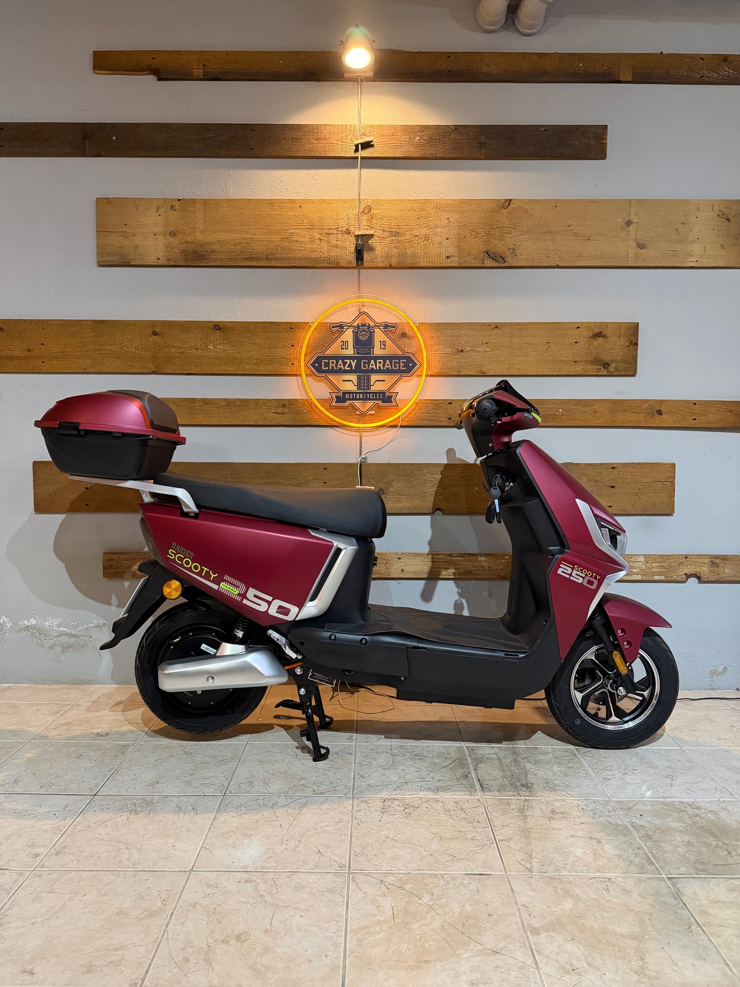 Scooter Elétrica sem carta Raider Scooty 72V